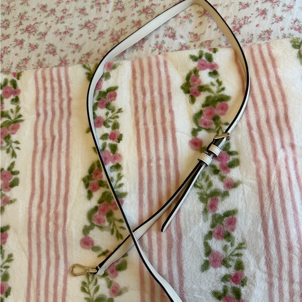 kate spade Cream Straw Tote with Red Ladybug Motif - Picture 6 of 6